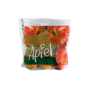 Apfel Obst Verpackung Polyethylen Kunststoff