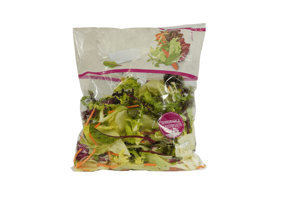 Verpackung für Salat Frisch Folie Polyethylen